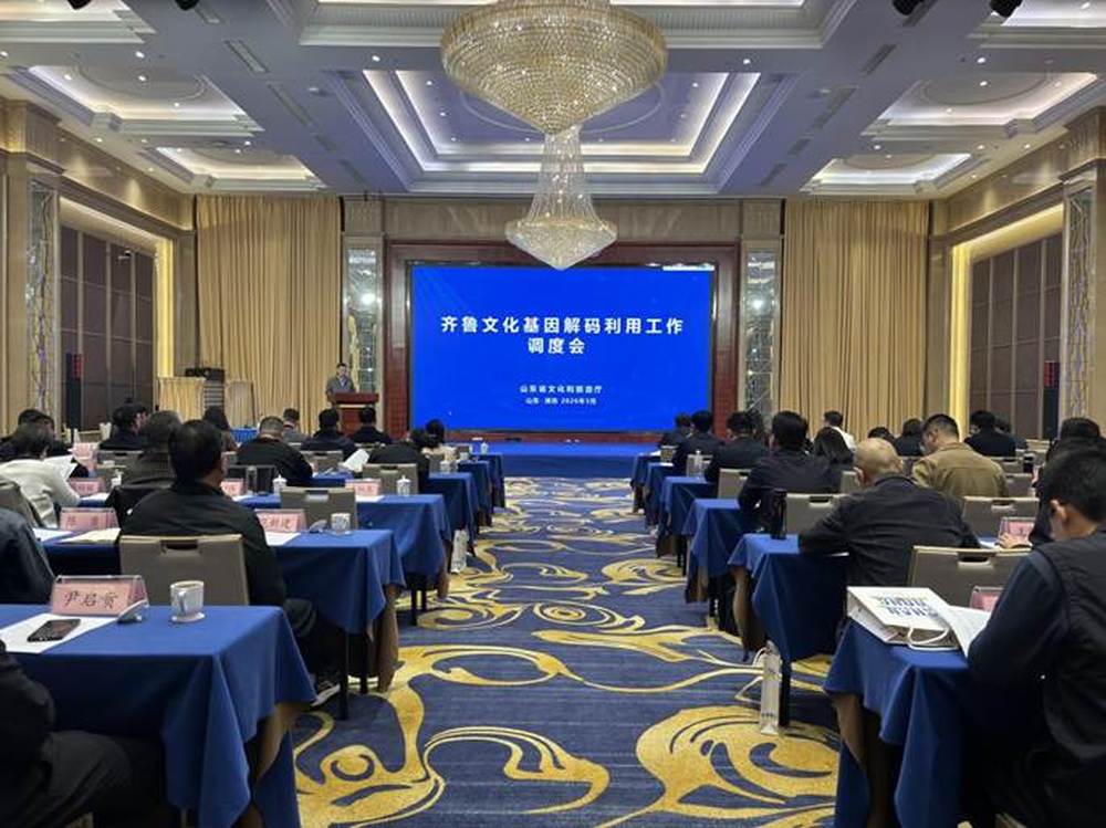 山东省齐鲁文化基因解码利用工作调度会在潍坊召开_山东宣传网(图1)